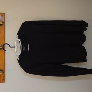 Laura Scott Black Pullover